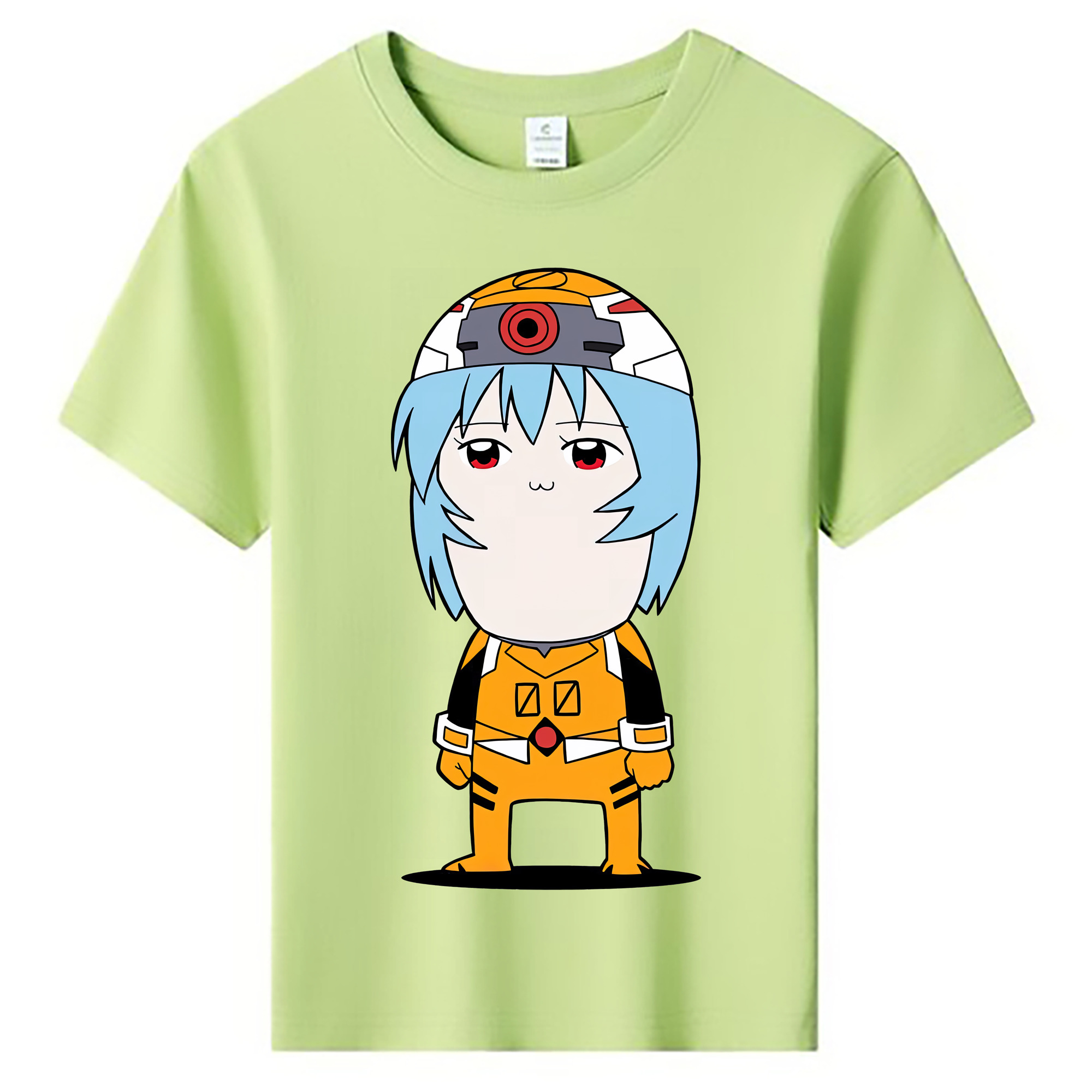 （画像用） EVA 新世紀エヴァンゲリオン 綿100％キッズTシャツ（フロントプリント）